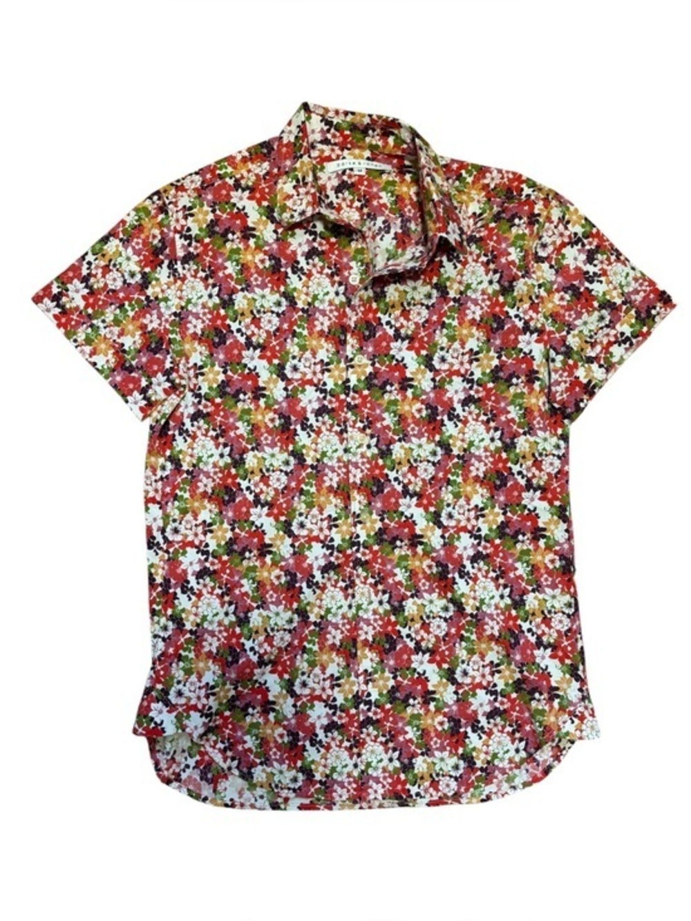 Parke And Ronen Men’s Casual Floral Button Down Size Medium